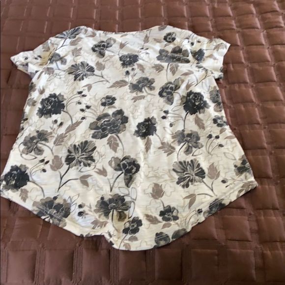 Style & Co PS short sleeve top NWT Spring Refresh - Picture 5 of 7